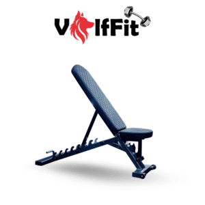 VolfFit Commercial Heavy Duty Multi Adjustable Bench for Gym & Home